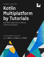 Kotlin Multiplatform by Tutorials (1st Edition) - 2022.pdf